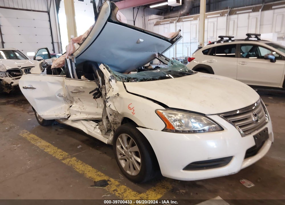 2014 NISSAN SENTRA SV VIN: 3N1AB7APXEY270209