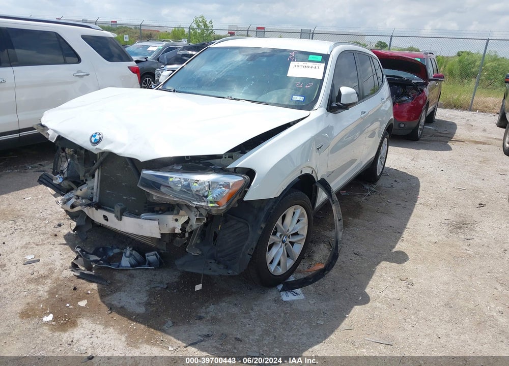 2017 BMW X3 SDRIVE28I VIN: 5UXWZ7C32H0V87083