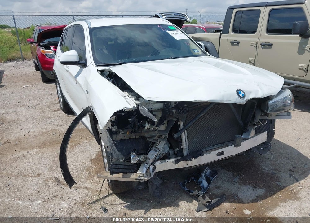 2017 BMW X3 SDRIVE28I VIN: 5UXWZ7C32H0V87083