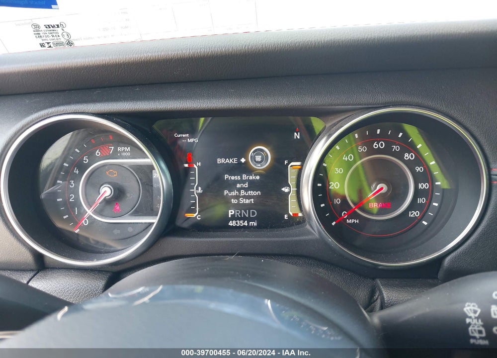 2020 JEEP WRANGLER UNLIMITED RUBICON RECON 4X4 VIN: 1C4HJXFN4LW348848