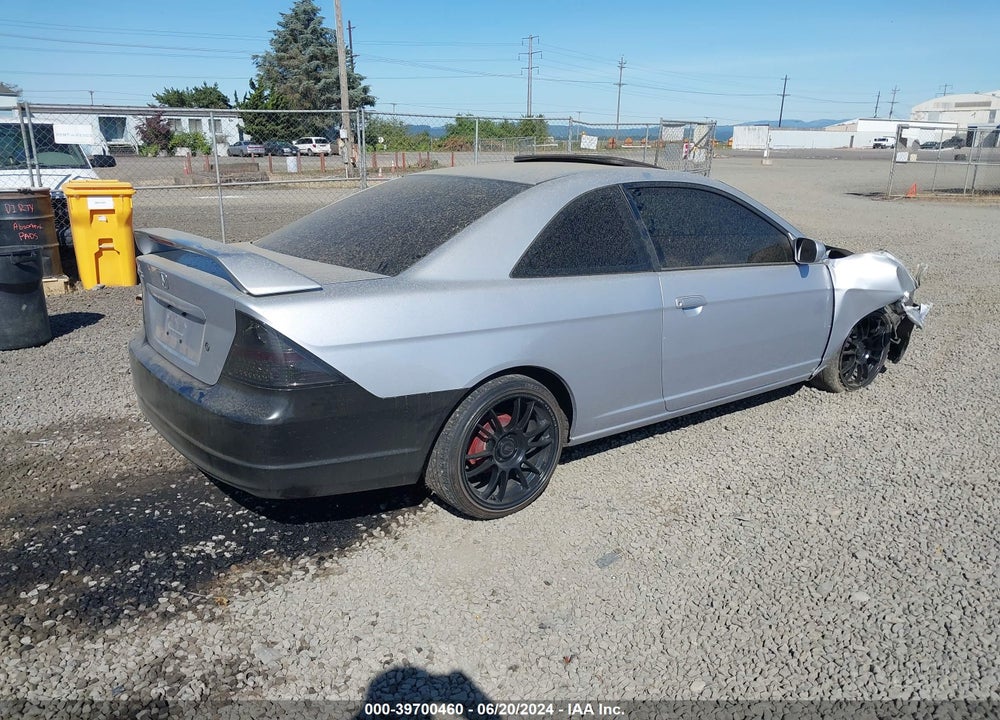 2003 HONDA CIVIC EX VIN: 1HGEM21923L053631