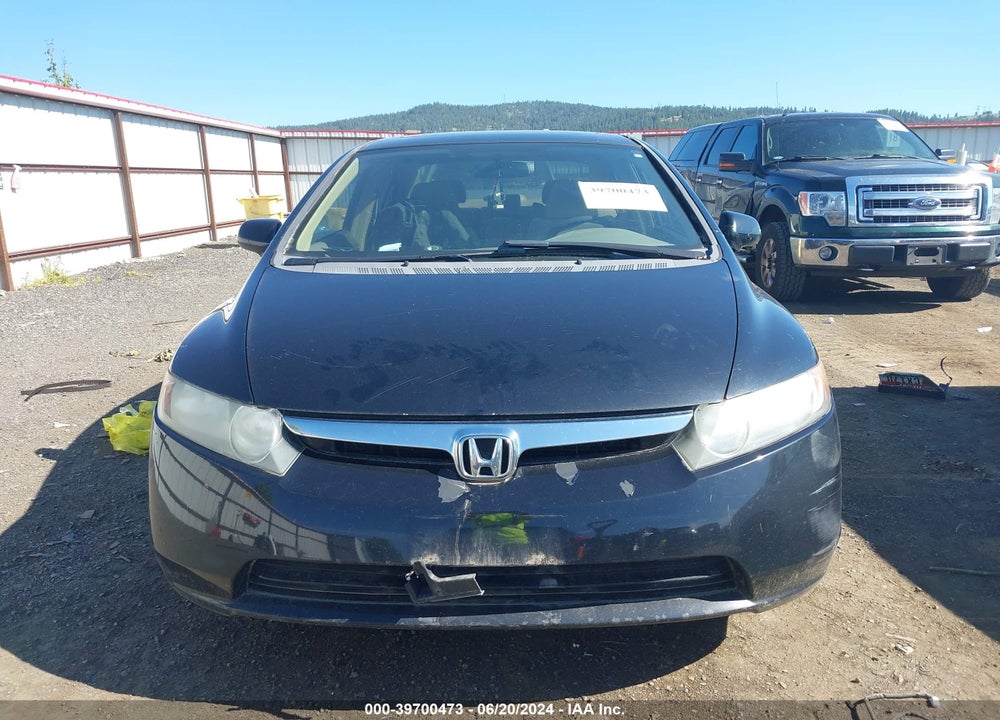 2006 HONDA CIVIC EX VIN: 1HGFA168X6L097291