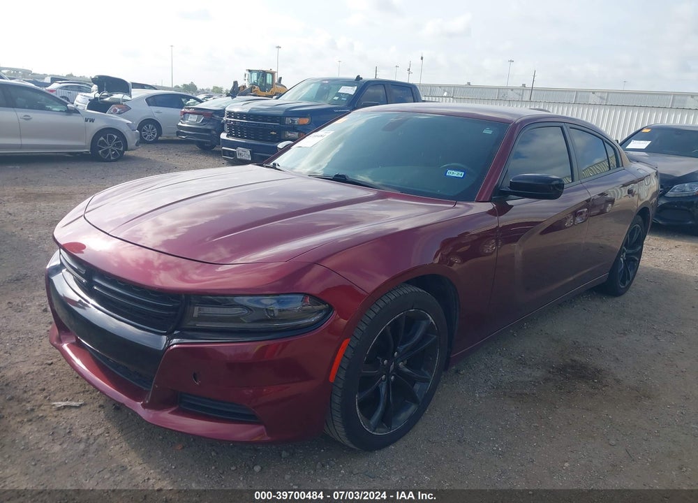 2018 DODGE CHARGER SXT RWD VIN: 2C3CDXBG0JH248108