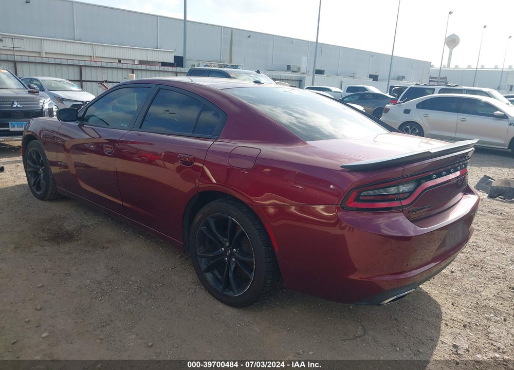 2018 DODGE CHARGER SXT RWD VIN: 2C3CDXBG0JH248108