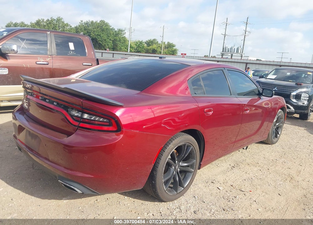 2018 DODGE CHARGER SXT RWD VIN: 2C3CDXBG0JH248108
