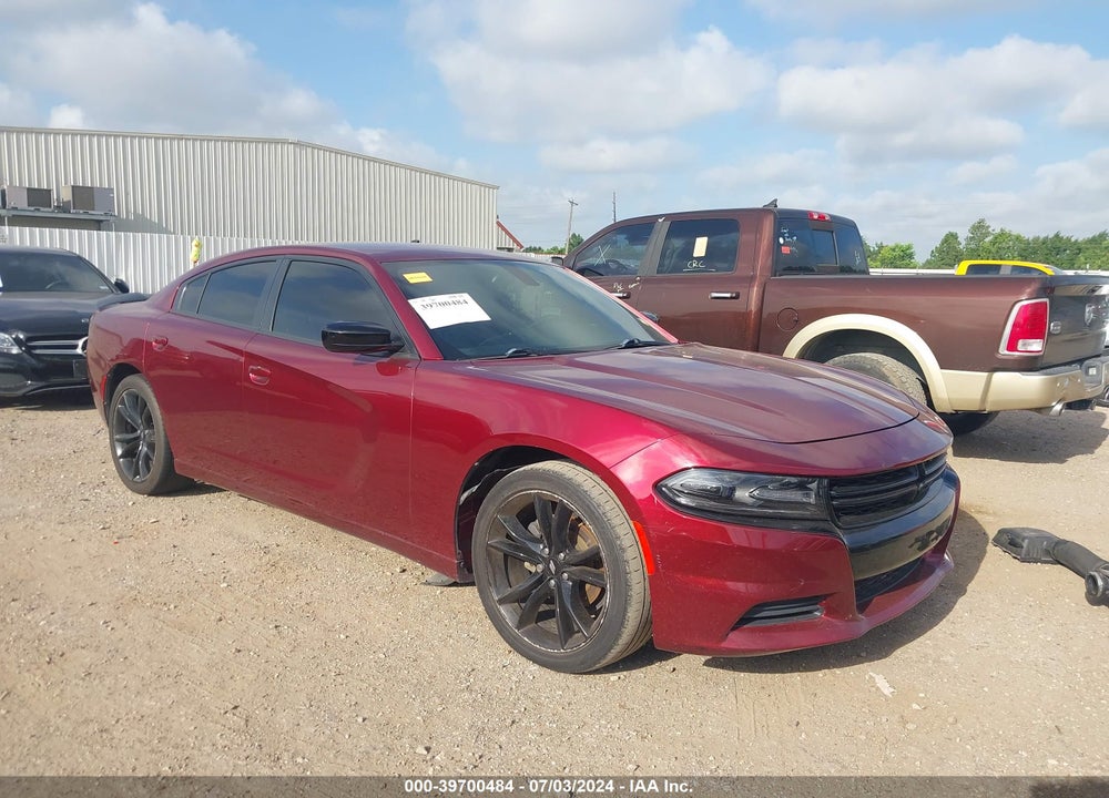 2018 DODGE CHARGER SXT RWD VIN: 2C3CDXBG0JH248108