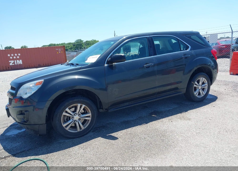 2013 CHEVROLET EQUINOX LS VIN: 2GNALBEK7D1228824