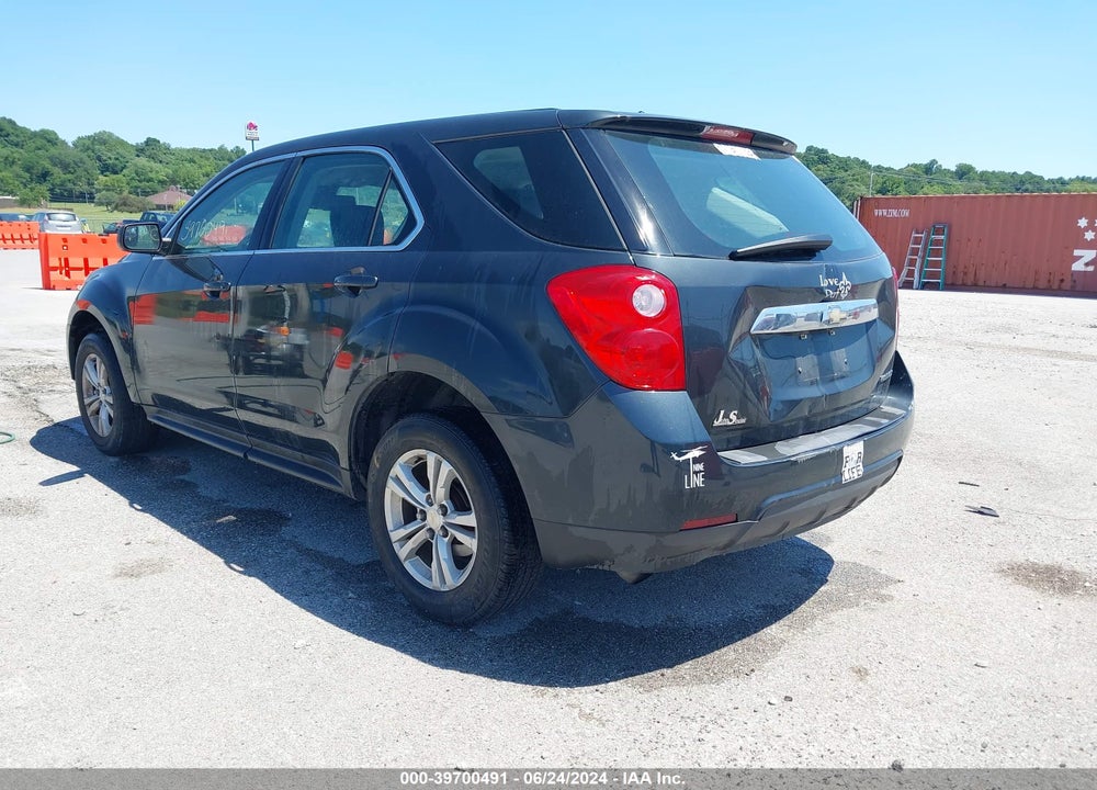 2013 CHEVROLET EQUINOX LS VIN: 2GNALBEK7D1228824