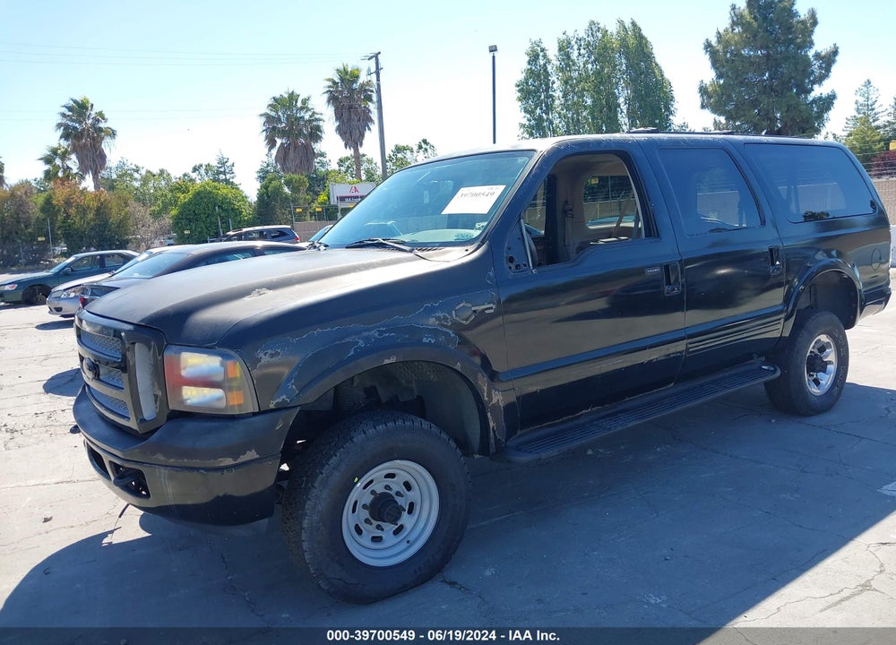 2004 FORD EXCURSION LIMITED VIN: 1FMSU43PX4EA22248