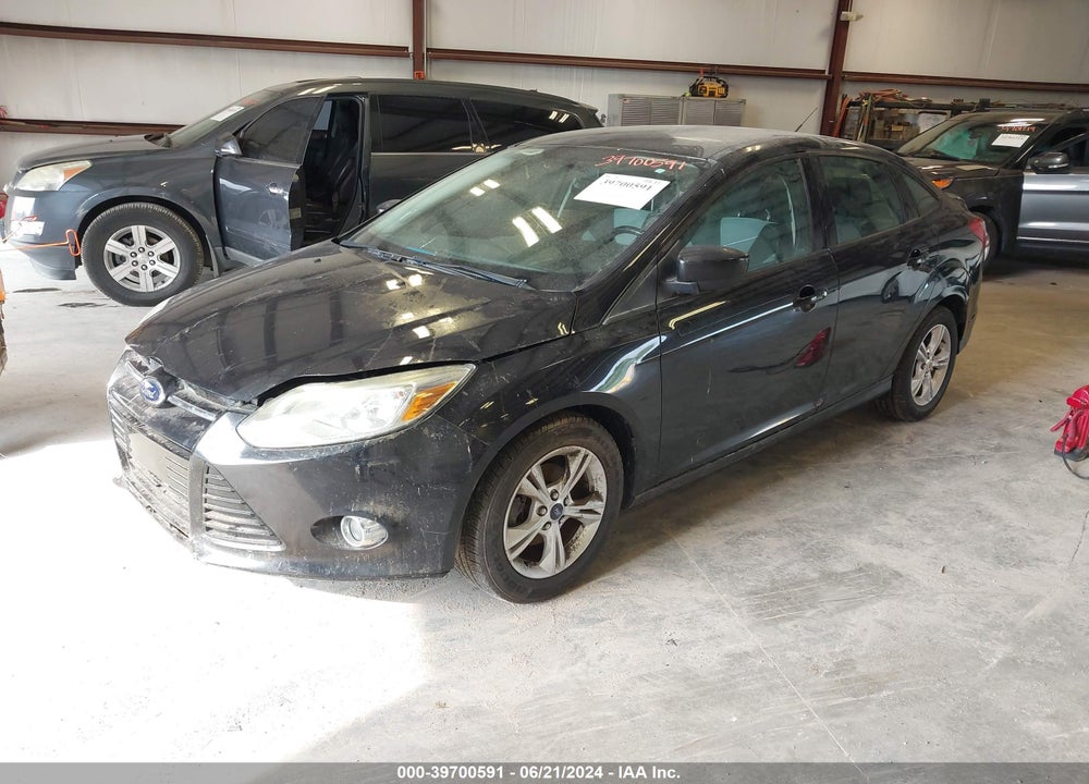 2012 FORD FOCUS SE VIN: 1FAHP3F2XCL370552