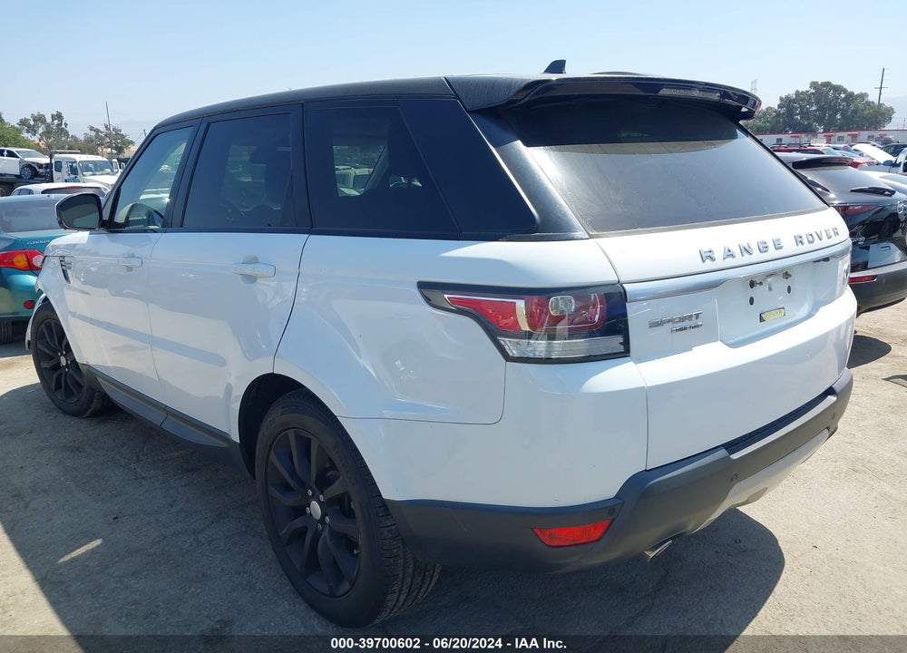 2016 LAND ROVER RANGE ROVER SPORT 3.0L V6 TURBOCHARGED DIESEL HSE TD6 VIN: SALWR2KF5GA645933