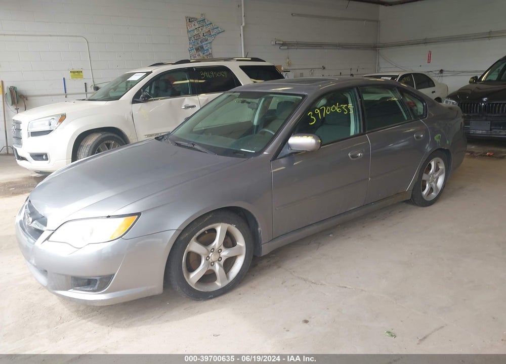 2009 SUBARU LEGACY 2.5I VIN: 4S3BL616297231525
