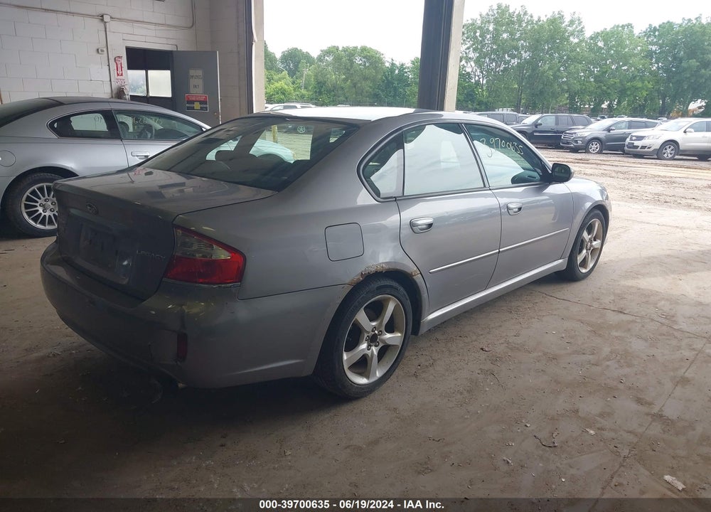 2009 SUBARU LEGACY 2.5I VIN: 4S3BL616297231525