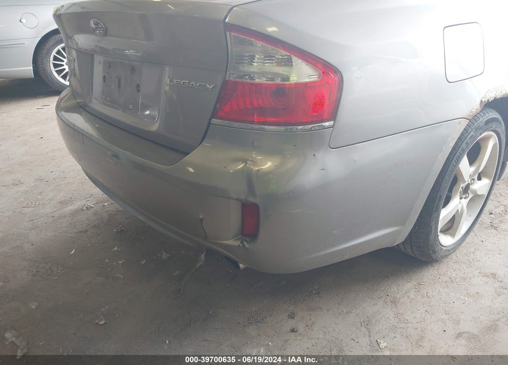 2009 SUBARU LEGACY 2.5I VIN: 4S3BL616297231525