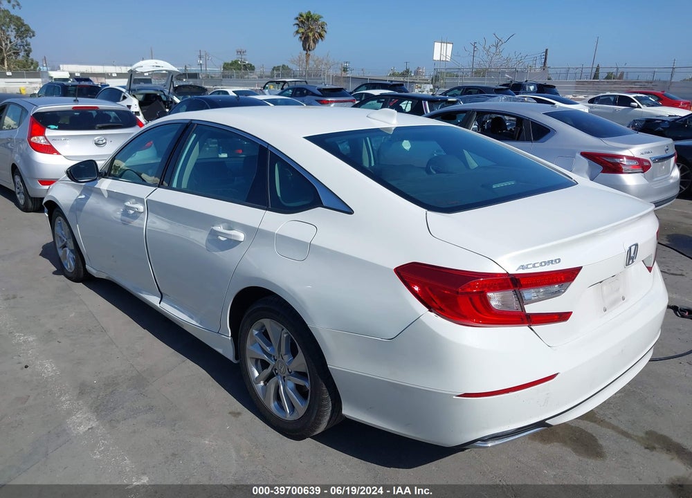2018 HONDA ACCORD LX VIN: 1HGCV1F1XJA067531