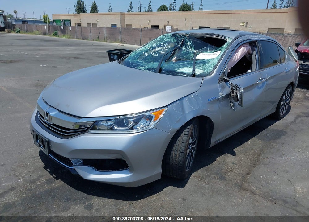 2017 HONDA ACCORD HYBRID EX-L VIN: JHMCR6F52HC024964