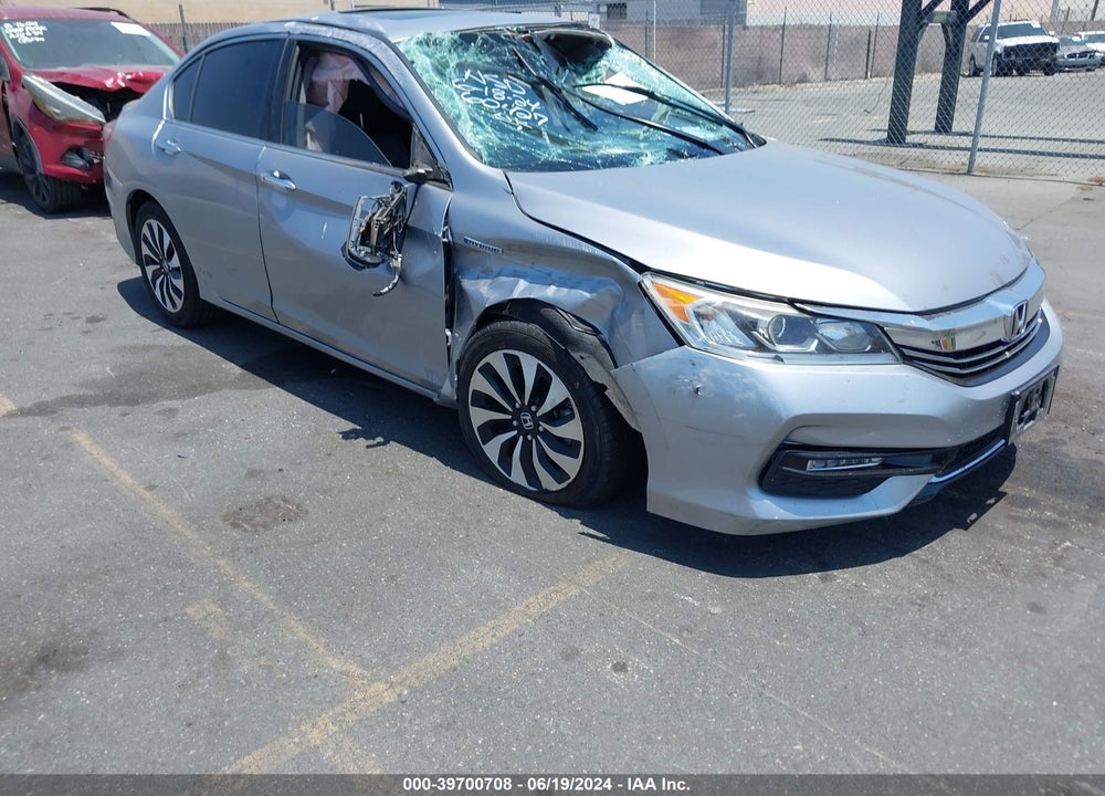 2017 HONDA ACCORD HYBRID EX-L VIN: JHMCR6F52HC024964