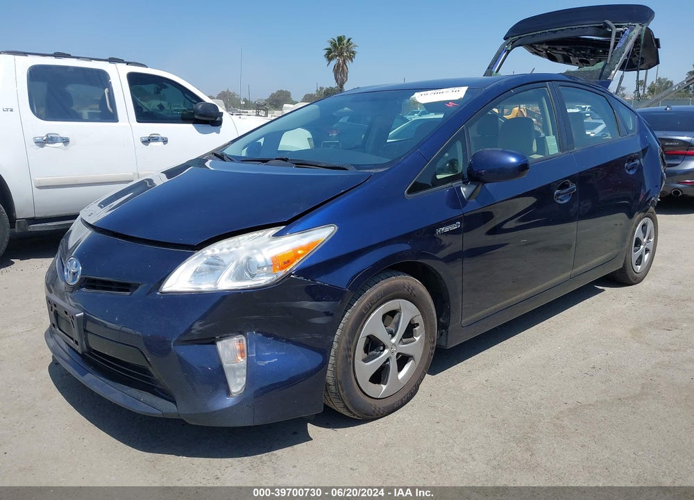 2013 TOYOTA PRIUS THREE VIN: JTDKN3DU4D0338869