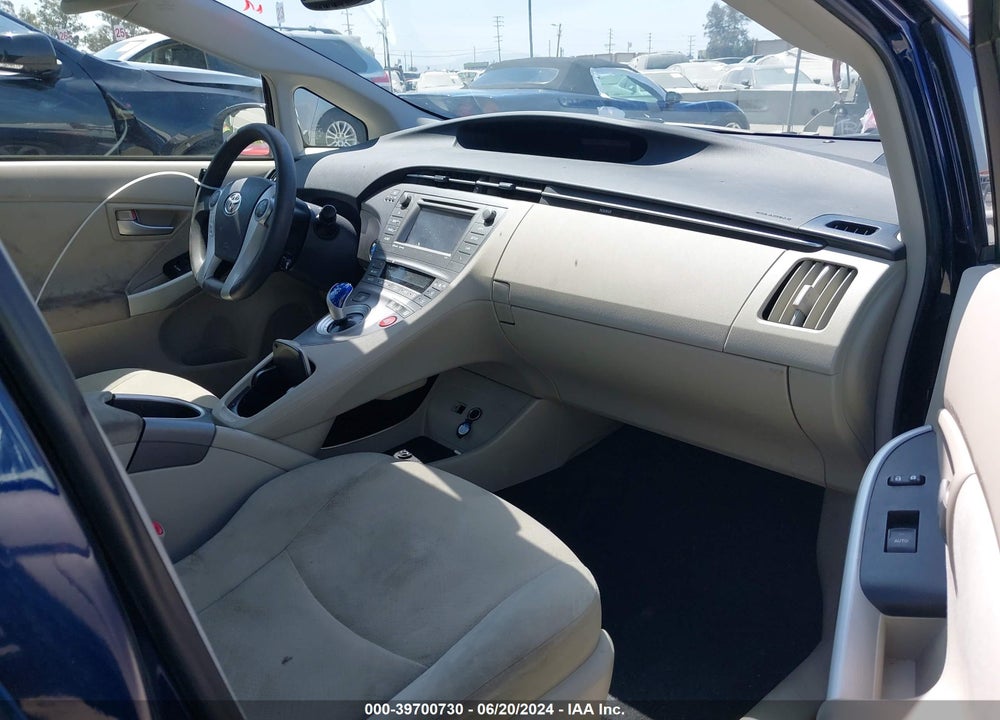 2013 TOYOTA PRIUS THREE VIN: JTDKN3DU4D0338869