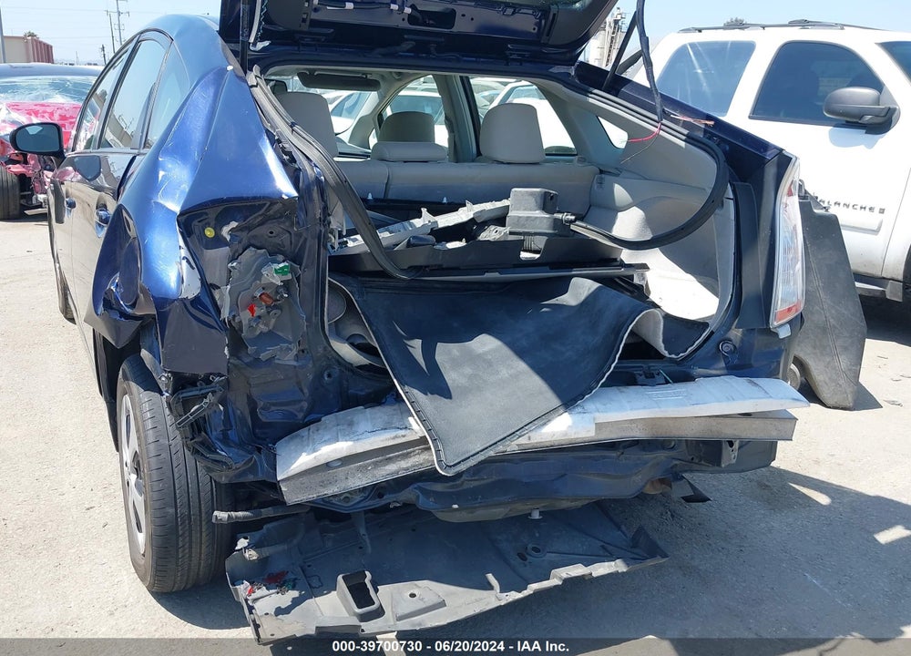 2013 TOYOTA PRIUS THREE VIN: JTDKN3DU4D0338869