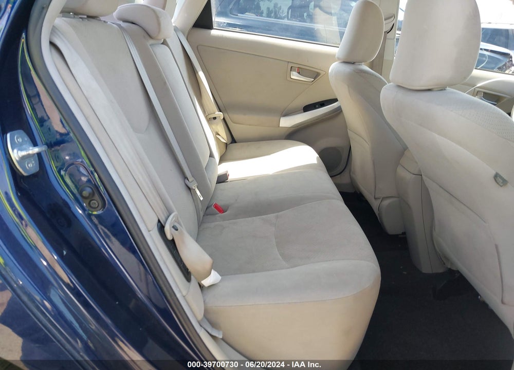 2013 TOYOTA PRIUS THREE VIN: JTDKN3DU4D0338869