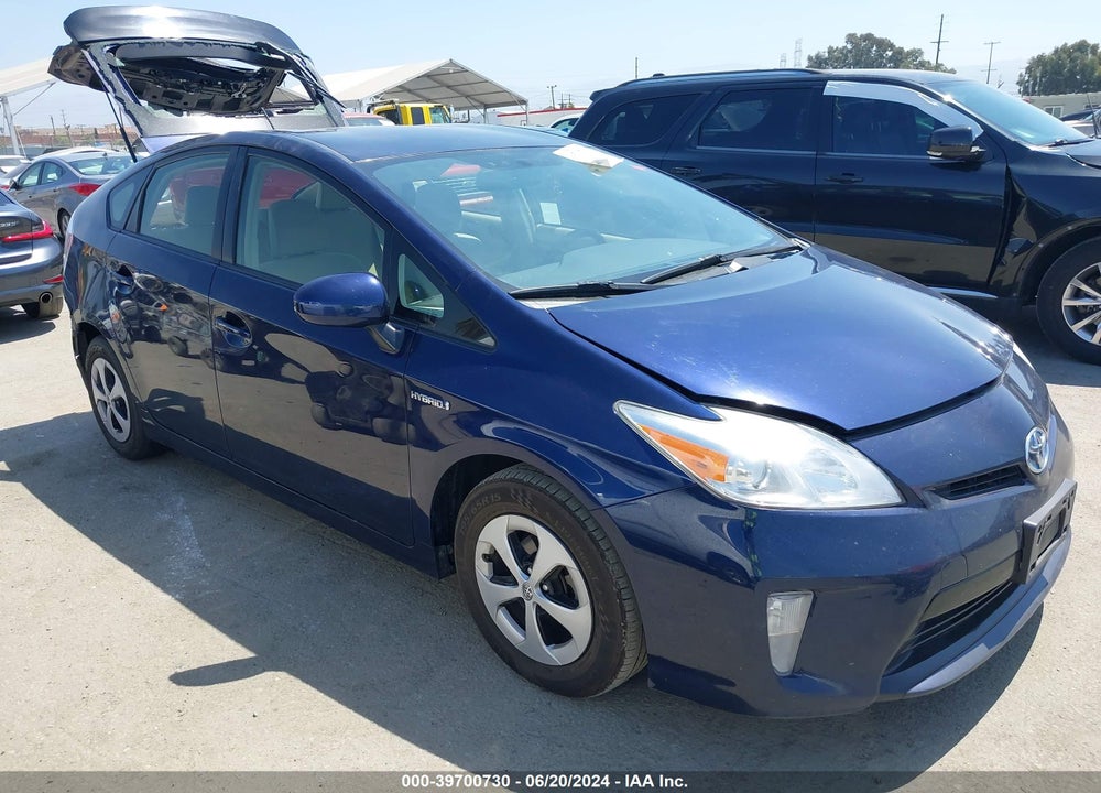 2013 TOYOTA PRIUS THREE VIN: JTDKN3DU4D0338869