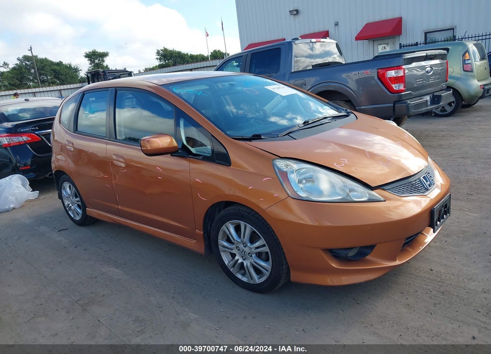 2009 HONDA FIT SPORT VIN: JHMGE88469S075274