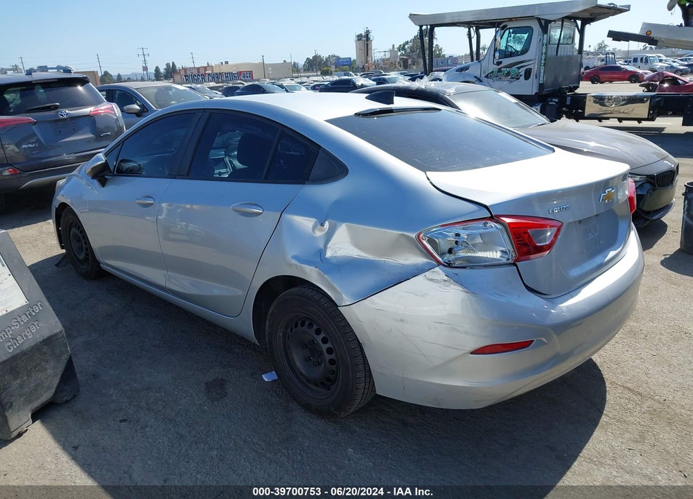 2016 CHEVROLET CRUZE LS AUTO VIN: 1G1BC5SMXG7239871