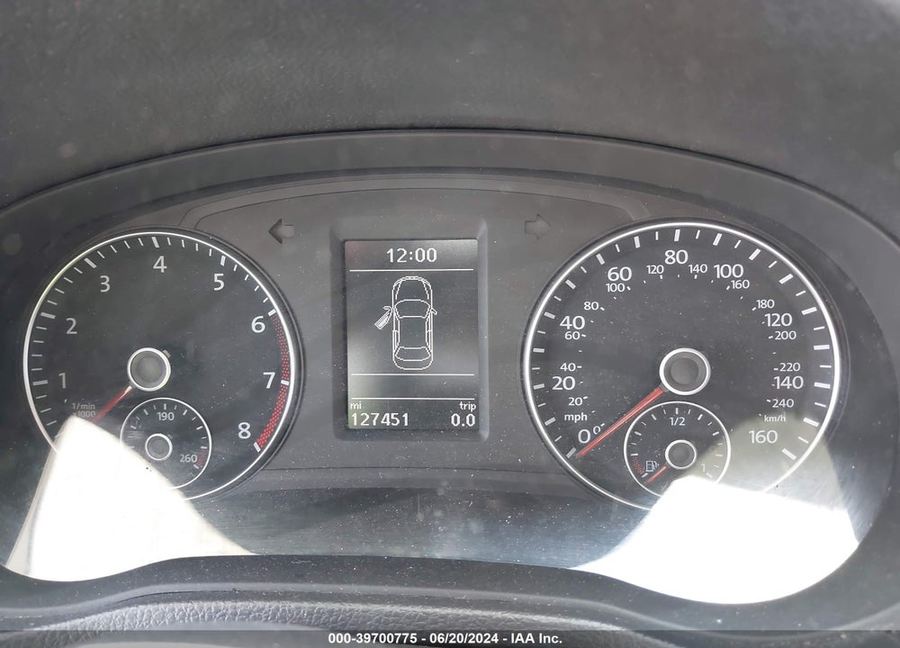 2013 VOLKSWAGEN PASSAT 2.5L SE VIN: 1VWBP7A36DC145356
