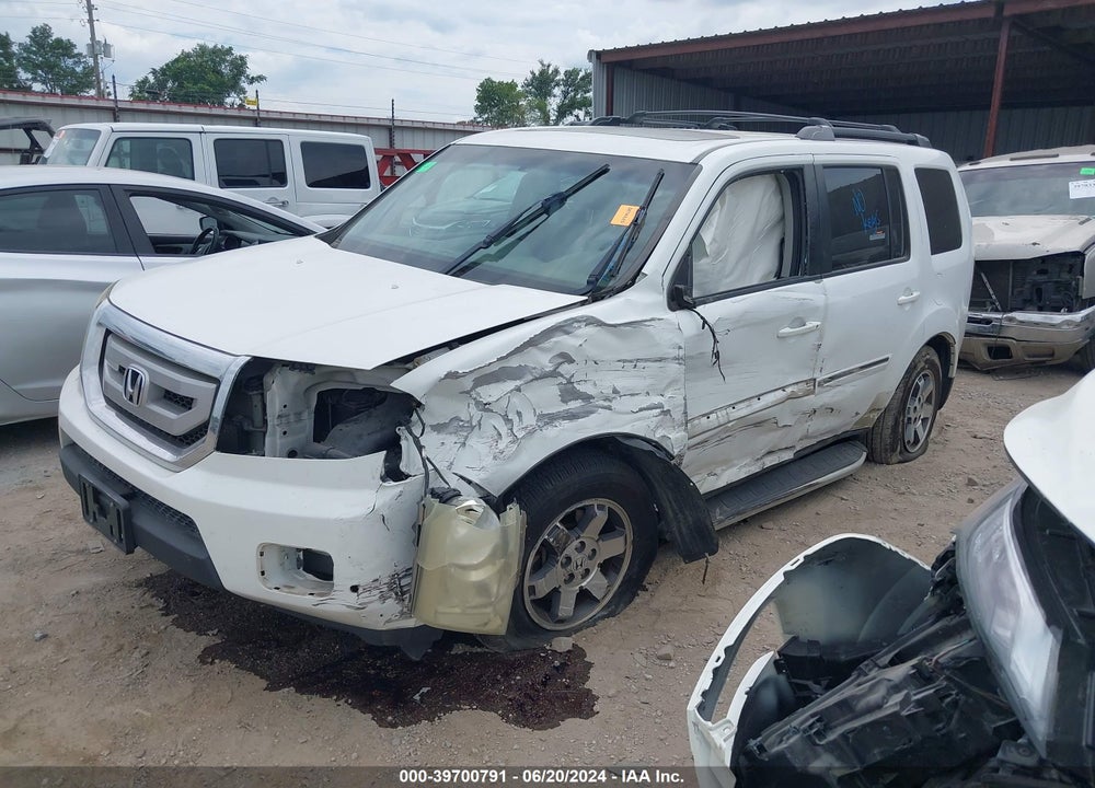 2009 HONDA PILOT TOURING VIN: 5FNYF488X9B010214