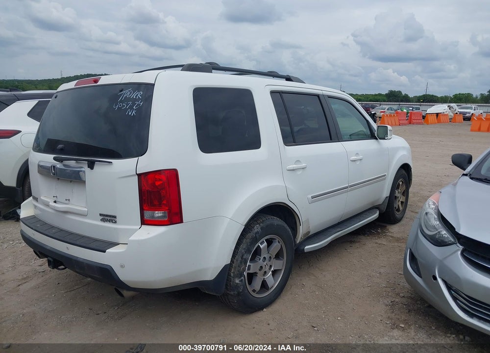 2009 HONDA PILOT TOURING VIN: 5FNYF488X9B010214