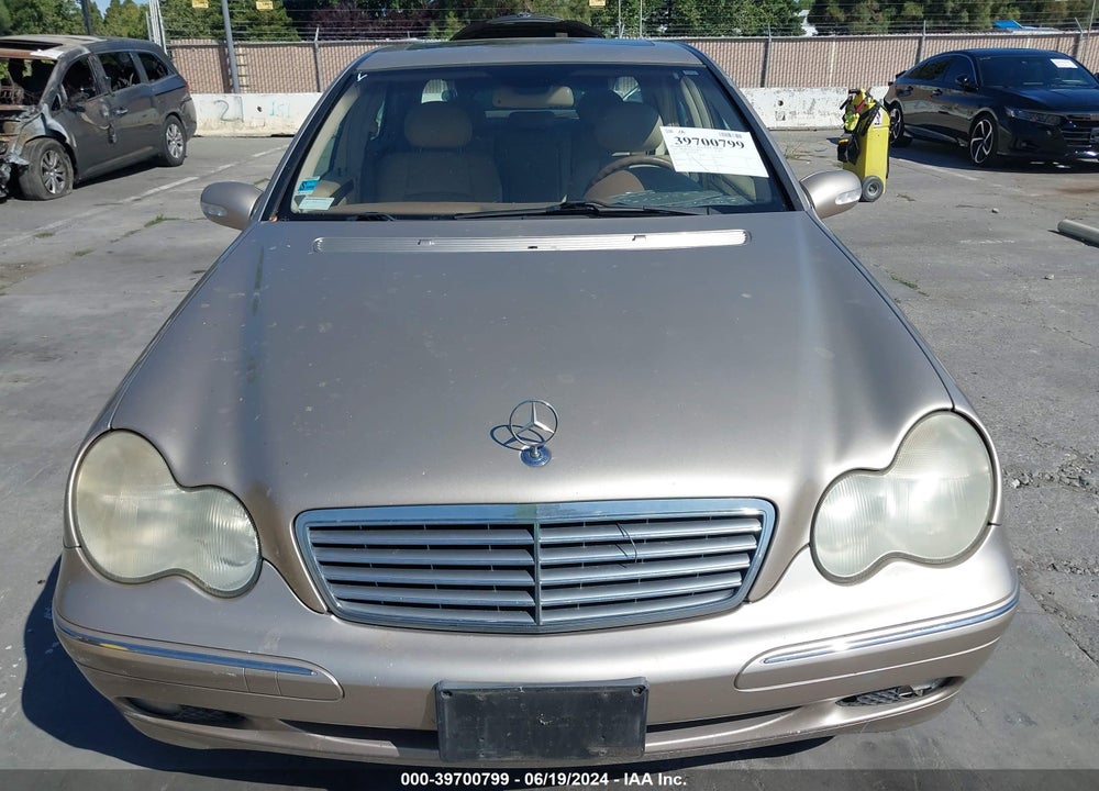 2003 MERCEDES-BENZ C 240 VIN: WDBRF61J53F391808