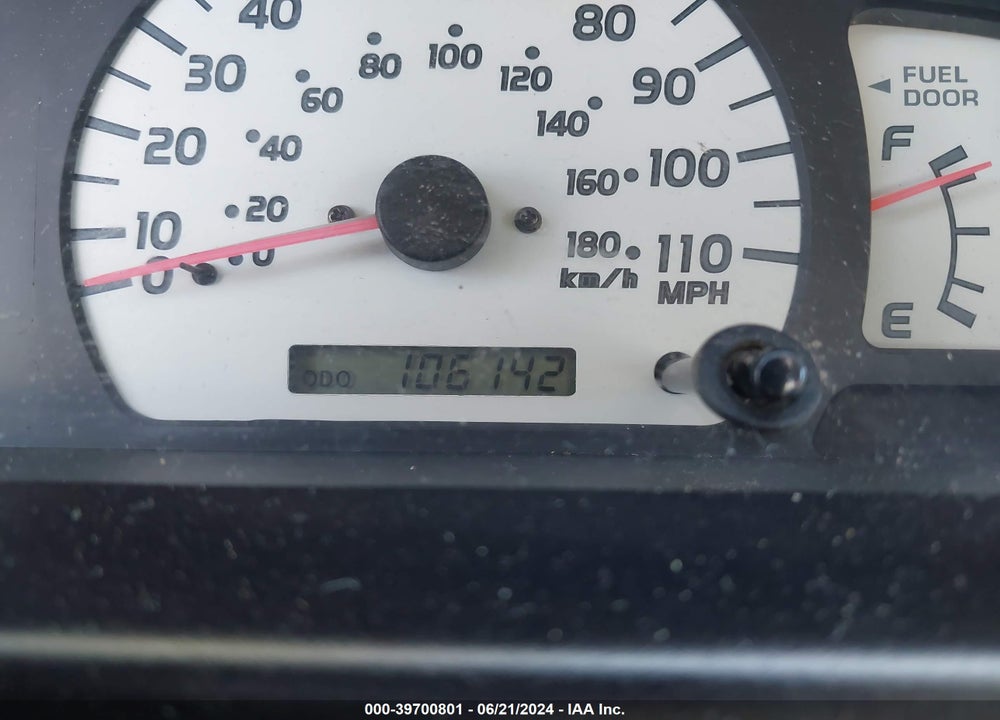 2003 TOYOTA TACOMA VIN: 5TEWM72N83Z286359