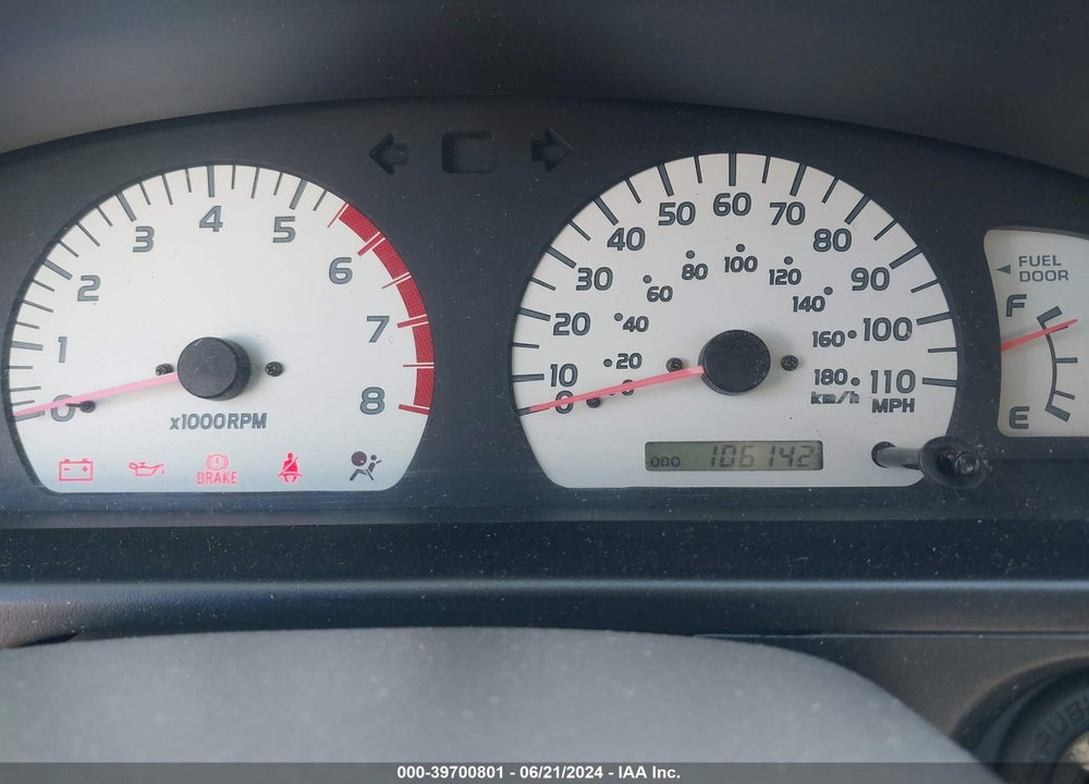 2003 TOYOTA TACOMA VIN: 5TEWM72N83Z286359