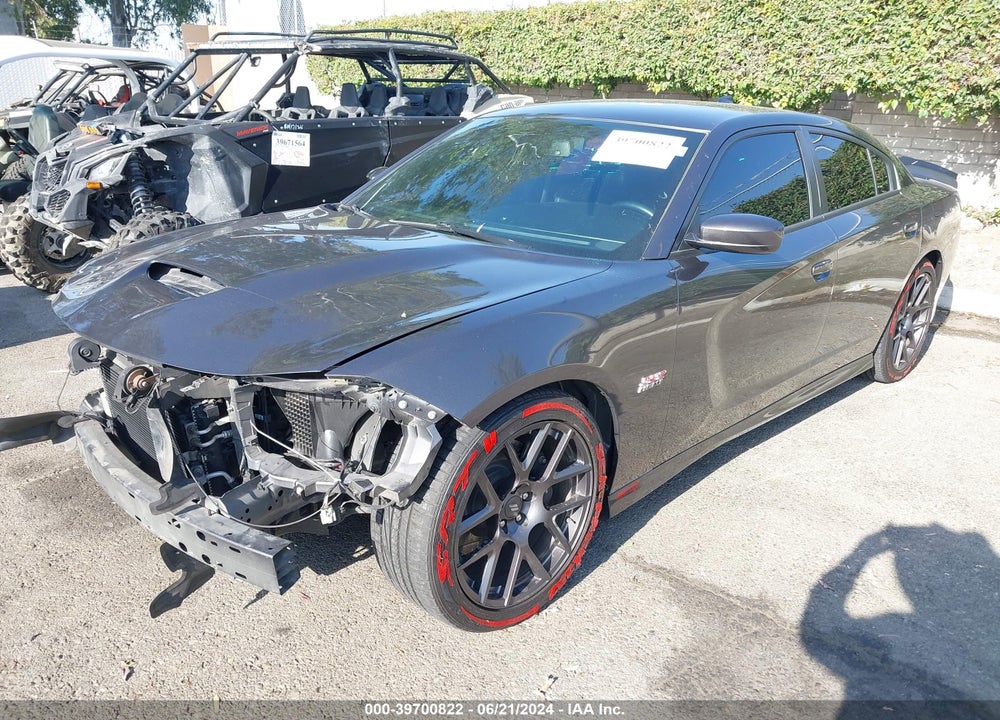 2019 DODGE CHARGER SCAT PACK RWD VIN: 2C3CDXGJ9KH564015