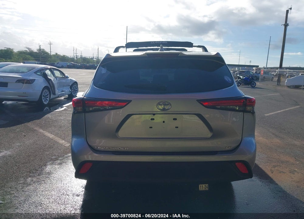 2021 TOYOTA HIGHLANDER LE VIN: 5TDZZRAH0MS515105