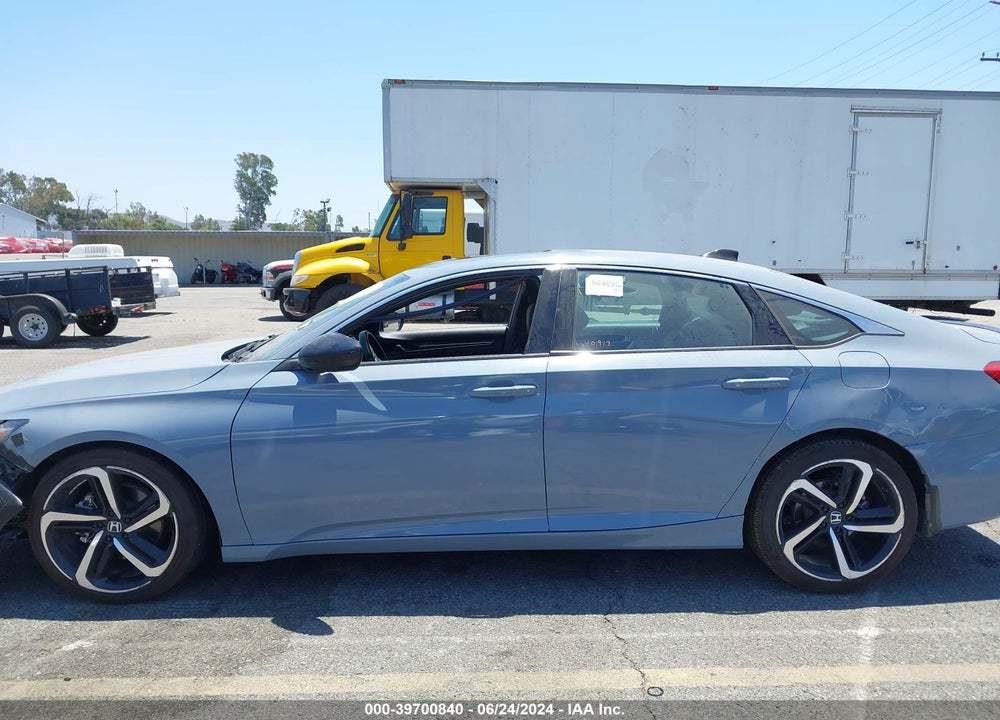 2022 HONDA ACCORD SPORT 2.0T VIN: 1HGCV2F38NA024741