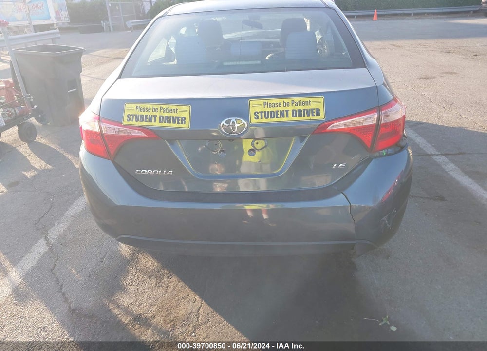 2017 TOYOTA COROLLA LE VIN: 2T1BURHE0HC849175