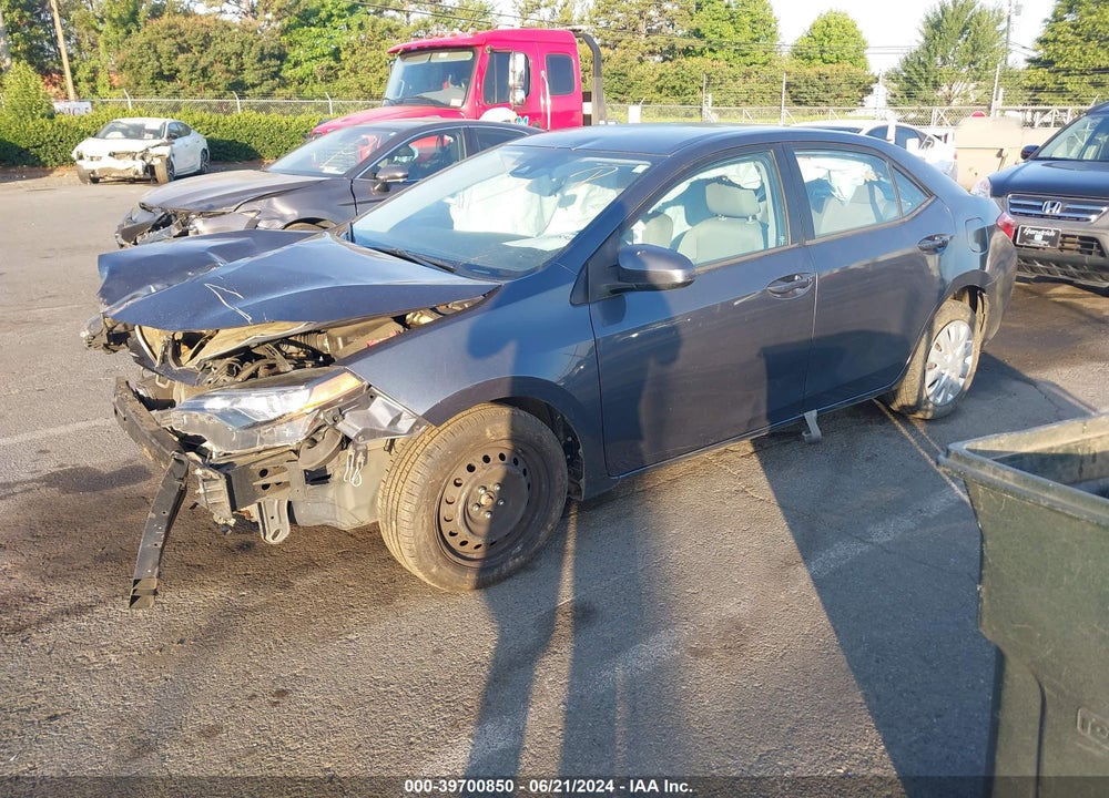 2017 TOYOTA COROLLA LE VIN: 2T1BURHE0HC849175
