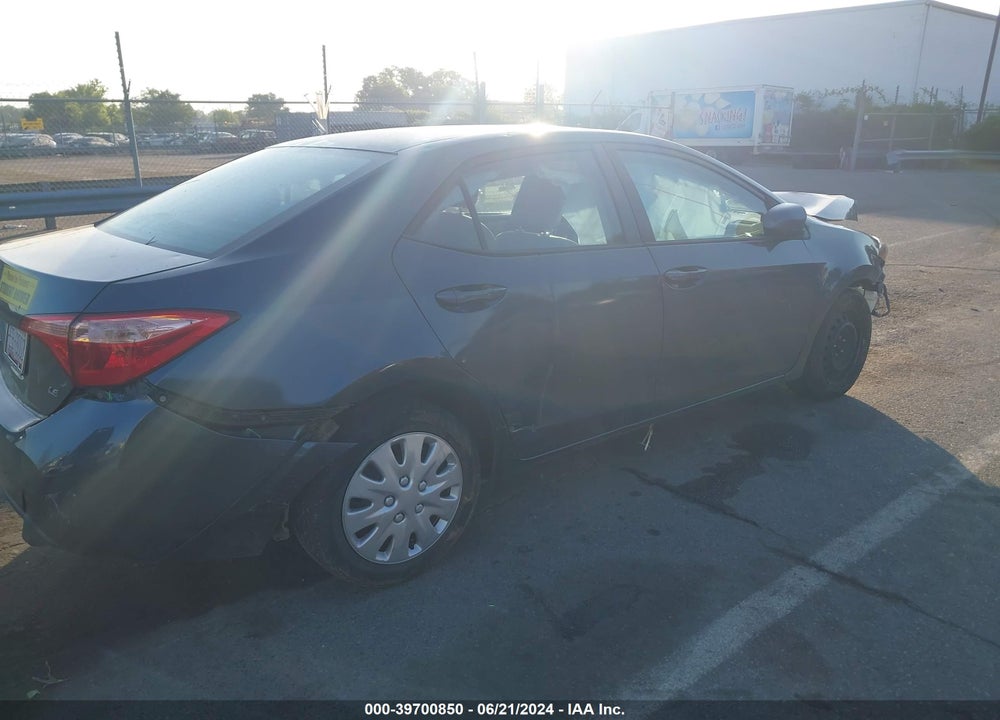 2017 TOYOTA COROLLA LE VIN: 2T1BURHE0HC849175
