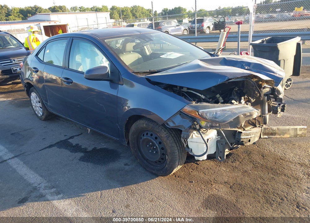 2017 TOYOTA COROLLA LE VIN: 2T1BURHE0HC849175