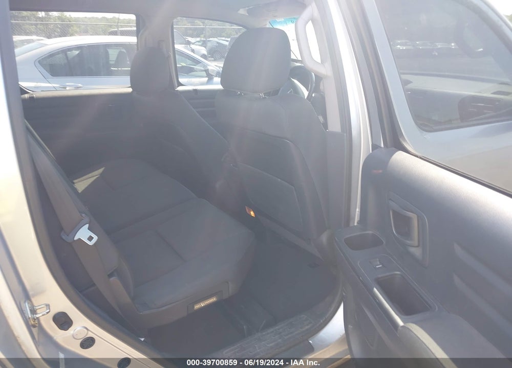 2012 HONDA RIDGELINE SPORT VIN: 5FPYK1F71CB002361