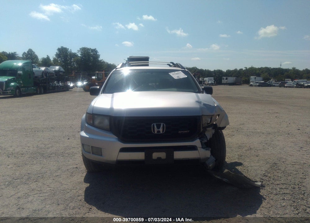 2012 HONDA RIDGELINE SPORT VIN: 5FPYK1F71CB002361