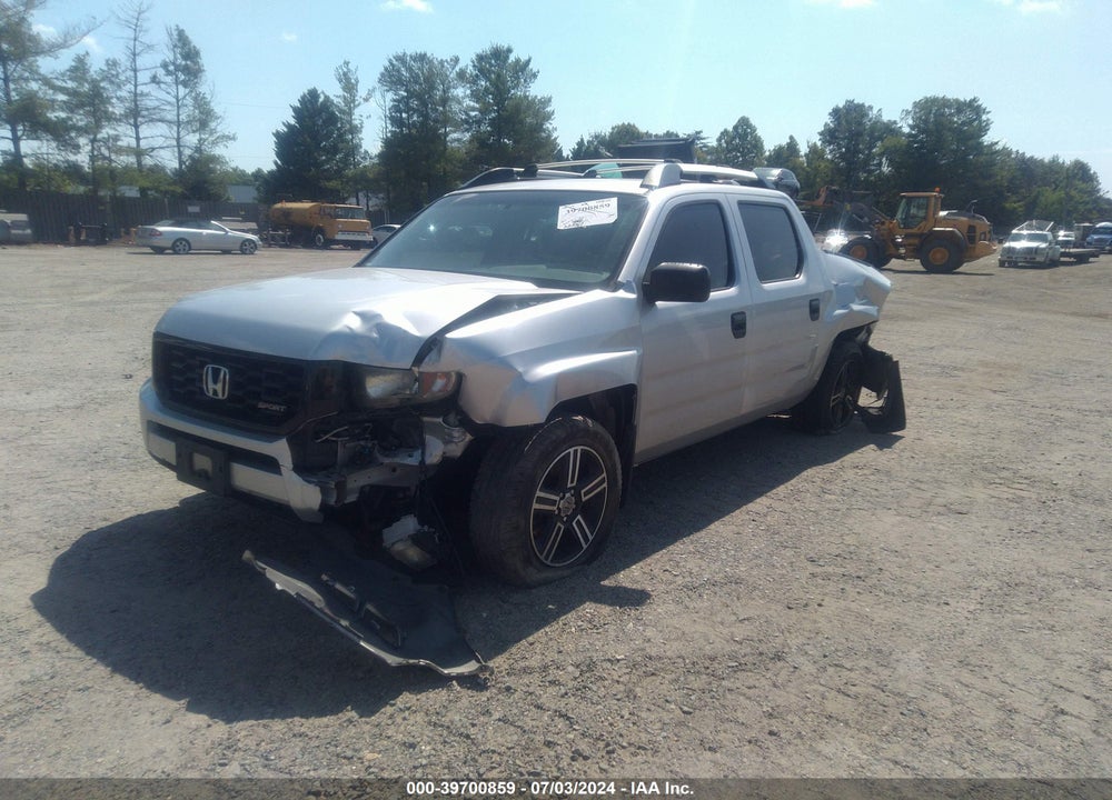 2012 HONDA RIDGELINE SPORT VIN: 5FPYK1F71CB002361