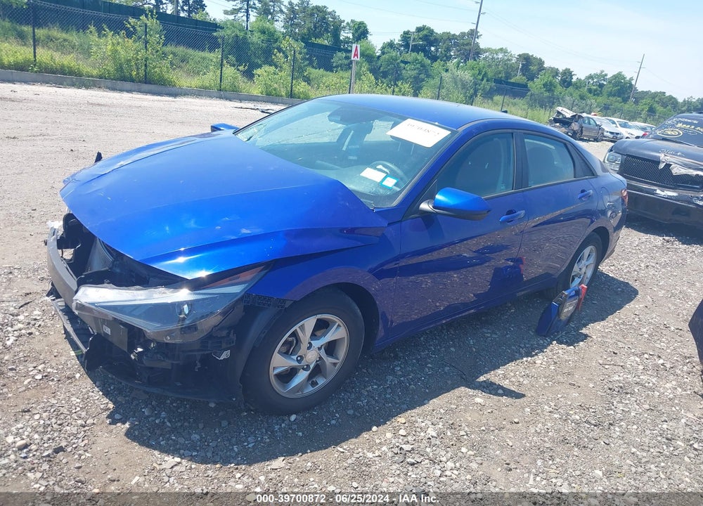 2021 HYUNDAI ELANTRA SE VIN: KMHLL4AG7MU127524