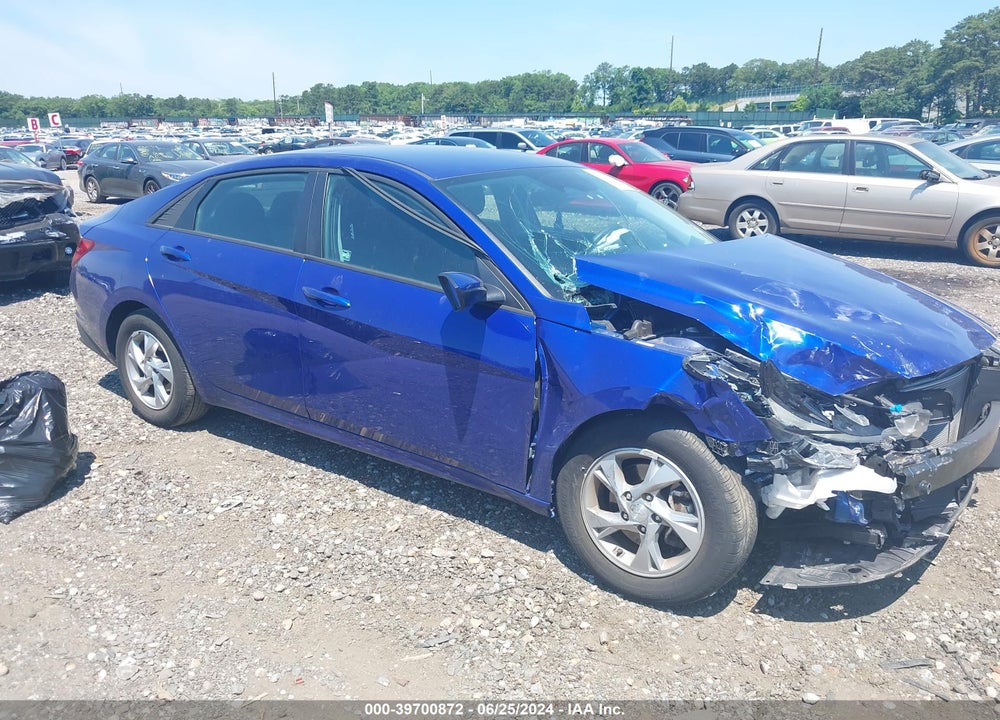 2021 HYUNDAI ELANTRA SE VIN: KMHLL4AG7MU127524