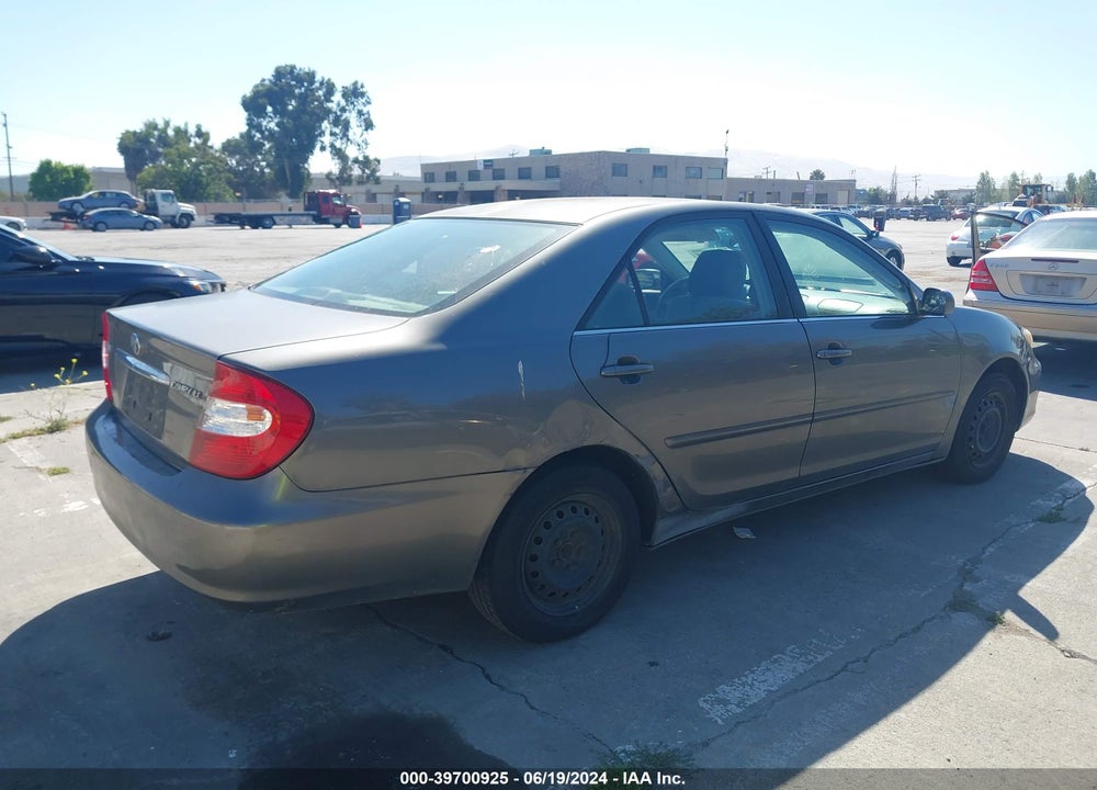 2003 TOYOTA CAMRY LE VIN: JTDBE32K730236837