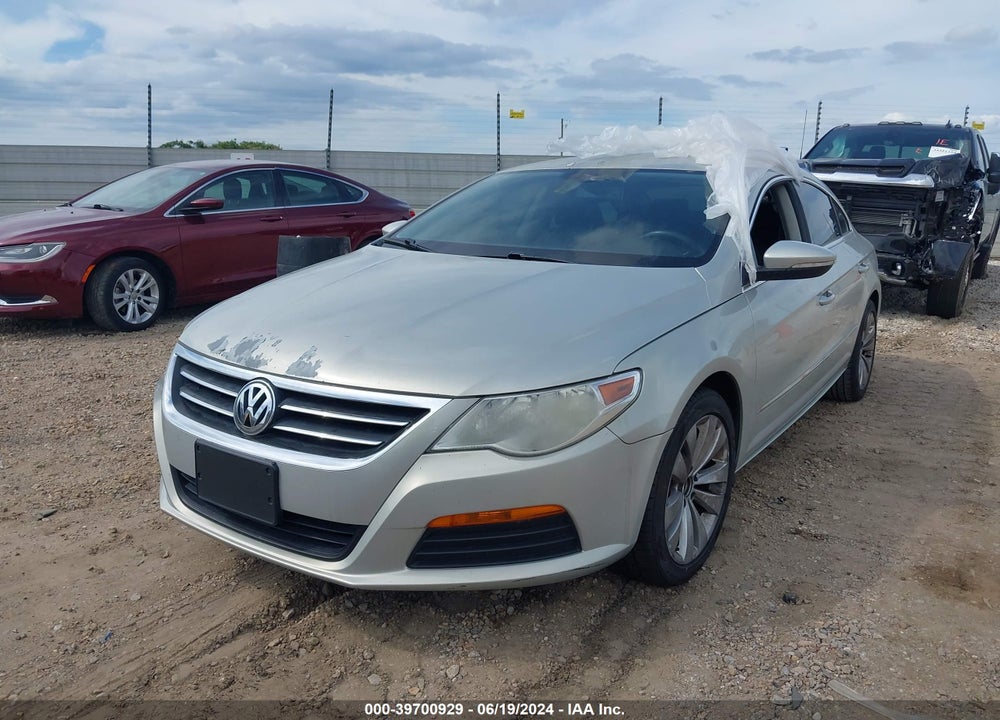 2012 VOLKSWAGEN CC SPORT VIN: WVWMN7AN6CE507272