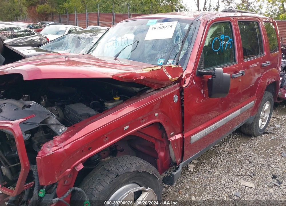 2012 JEEP LIBERTY VIN: 1C4PJMAK6CW120339