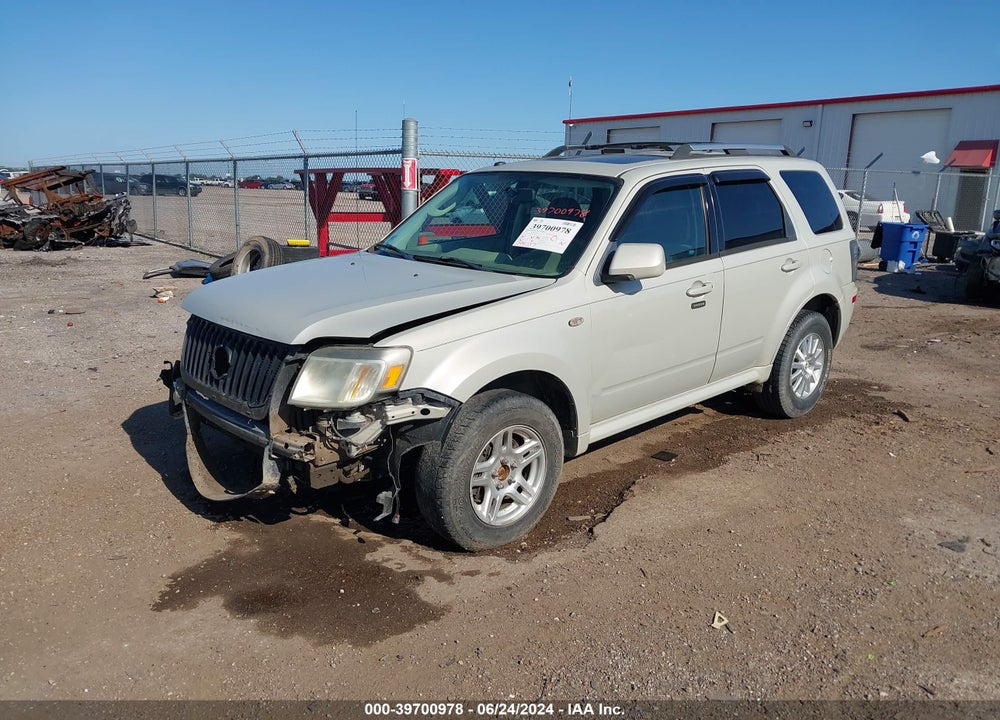 2009 MERCURY MARINER PREMIER VIN: 4M2CU87769KJ15796